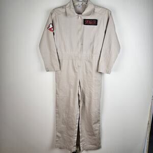 Ghostbusters Spengler Costume Boys Medium Spirit Halloween Jumpsuit 2025 Beige